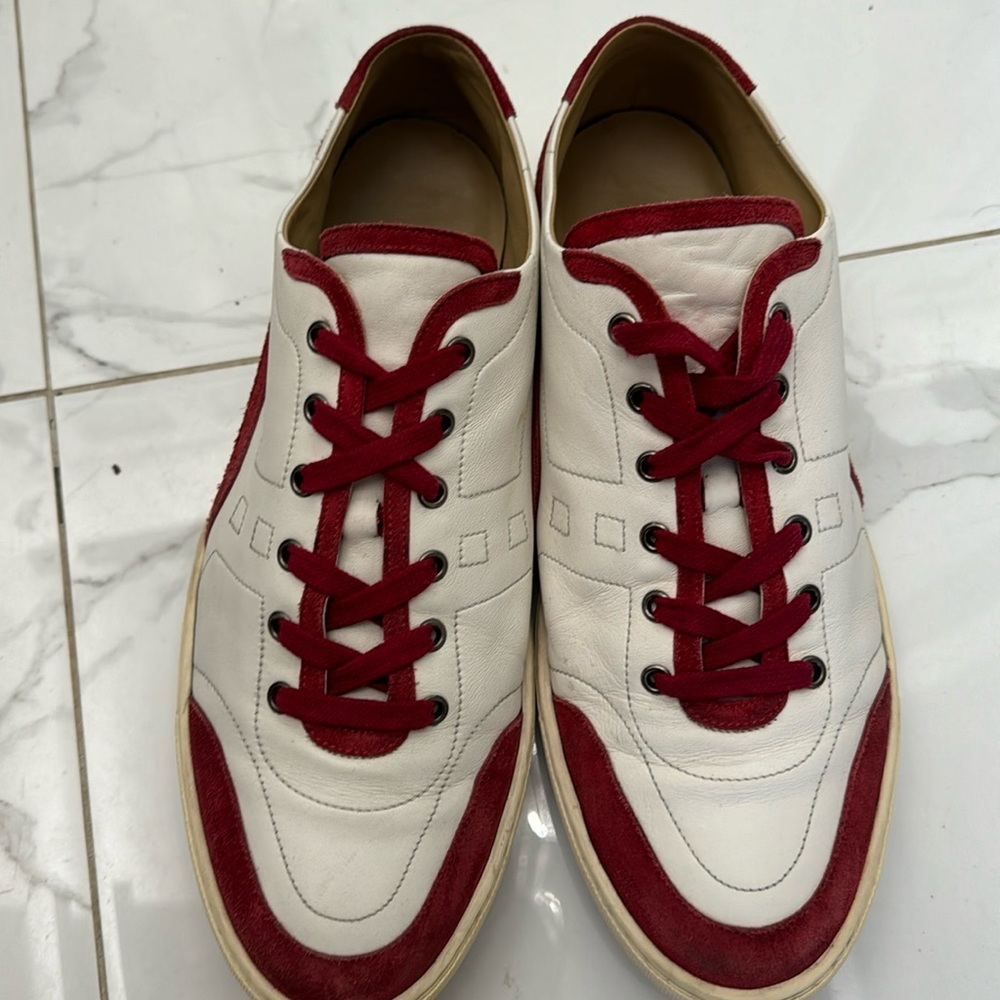 Hermes leather sneakers